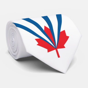Cravate Drapeau de Vaughan (Ontario, Canada)