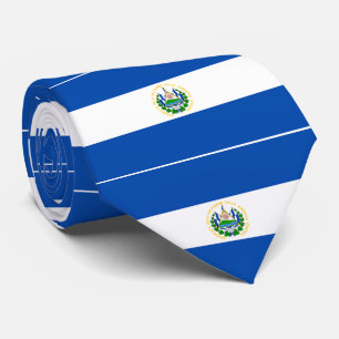 Cravate Drapeau d'El Salvador