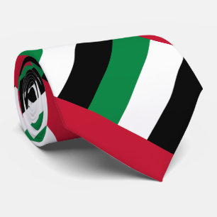 Cravate Drapeau des Émirats arabes unis
