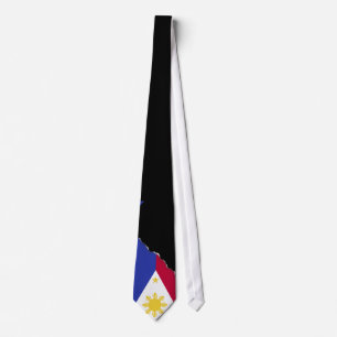 Cravate Drapeau des Philippines
