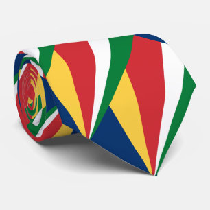 Cravate Drapeau des Seychelles