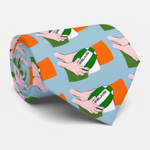 Cravate Drapeau Des Supporters De L'Équipe D'Irlande De Ru