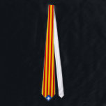 Cravate Drapeau d'Estelada<br><div class="desc">Cravate catalanne de drapeau.</div>