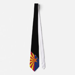 Cravate Drapeau d'état de l'Arizona