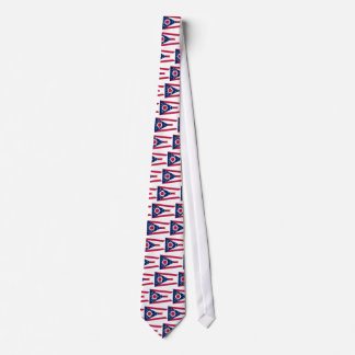 Cravate Drapeau d'état de l'Ohio