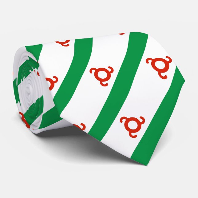 Cravate Drapeau d'Ingouchie (Roulé)