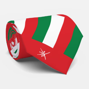 Cravate Drapeau d'Oman
