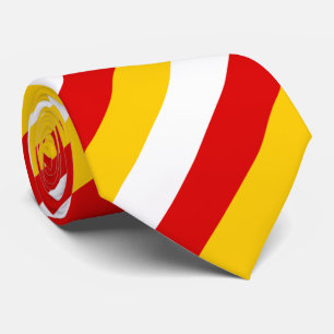 Cravate Drapeau d'Ossétie du Sud