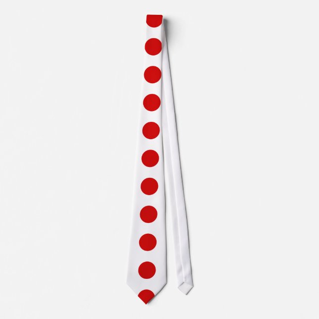 Cravate Drapeau du Japon (Devant)