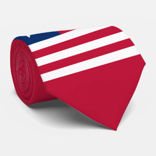 Cravate Drapeau du Libéria