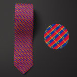 Cravate Drapeau du Liechtenstein Motif<br><div class="desc">Drapeau du Motif liechtensteinois Necktie met en valeur les couleurs nationales du pays de loin en utilisant un design astucieux en angle. Après un examen plus attentif,  le motif reproductible et transparent de minuscules drapeaux présente la bannière nationale du pays d'une manière esthétique et agréable.</div>