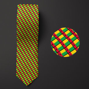 Cravate Drapeau du Motif de Guinée-Bissau