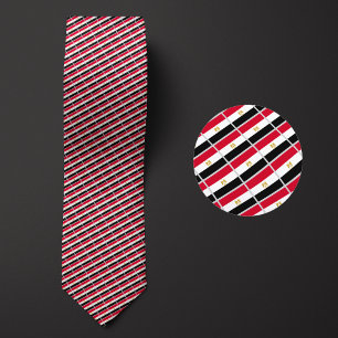 Cravate Drapeau du Motif égyptien