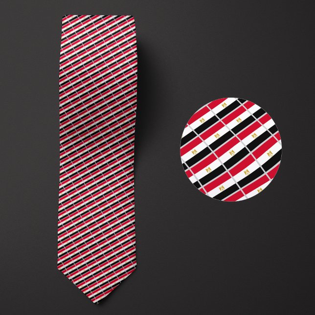 Cravate Drapeau du Motif égyptien (Créateur téléchargé)