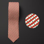 Cravate Drapeau du Motif libanais<br><div class="desc">Drapeau du Motif libanais Necktie met en évidence les couleurs nationales du pays de loin en utilisant un design habile en angle. Après un examen plus attentif,  le motif reproductible et transparent de minuscules drapeaux présente la bannière nationale du pays d'une manière esthétique et agréable.</div>