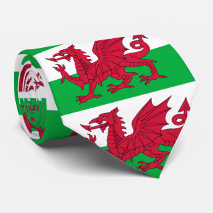 Cravate Drapeau du Pays de Galles