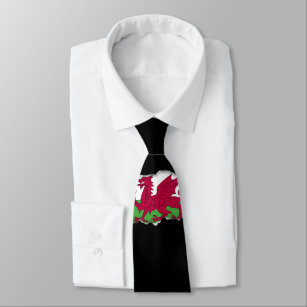 Cravate Drapeau du Pays de Galles