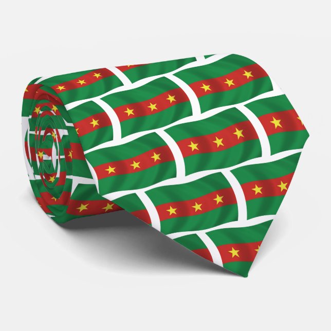 Cravate Drapeau du peuple Ewe Tie (Roulé)