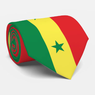 Cravate Drapeau du Sénégal