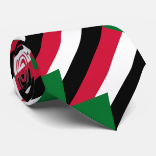 Cravate Drapeau du Soudan