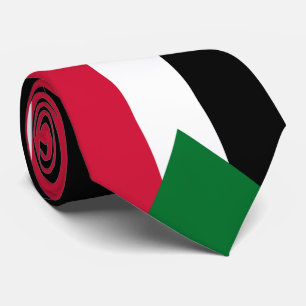 Cravate Drapeau du Soudan