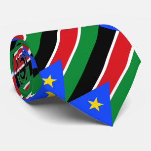 Cravate Drapeau du Soudan du Sud
