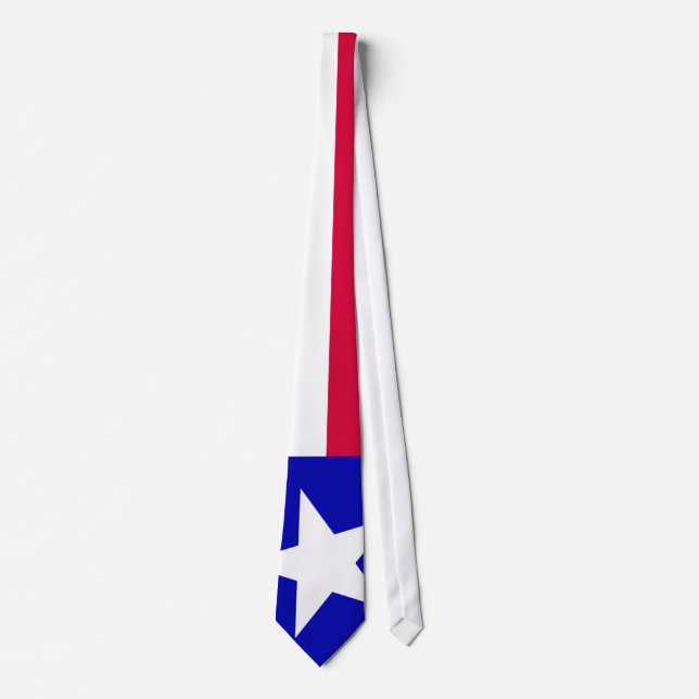 Cravate Drapeau du Texas (Devant)