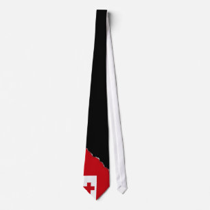 Cravate Drapeau du Tonga