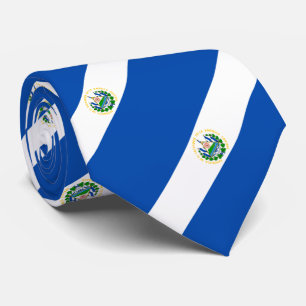Cravate Drapeau El Salvador