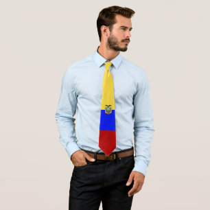 Cravate Drapeau équatorien