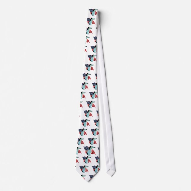 Cravate Drapeau Greyhound (Devant)