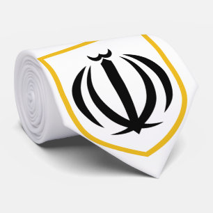 Cravate Drapeau iranien