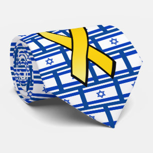 Cravate Drapeau Israélien Ramenez-les Chez Eux Libérez les
