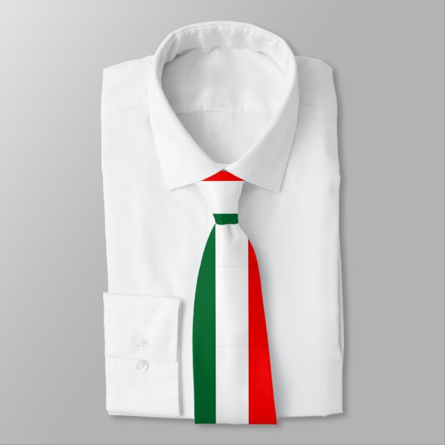 Cravate Drapeau italien (Attaché)