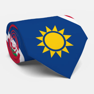 Cravate Drapeau namibien
