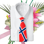 Cravate Drapeau norvégien & Voyage norvégien, fans de vaca<br><div class="desc">Cravate (Affaires) : Norvège & Norvège drapeau motif de mode - amour mon pays,  voyage,  vacances,  patriotes / fans de sport</div>