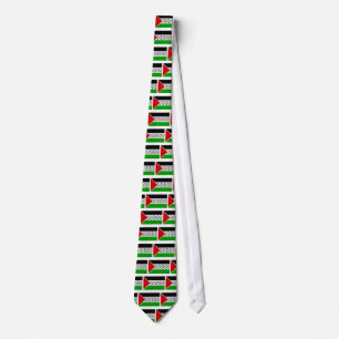 Cravate Drapeau Palestine Keffiyeh