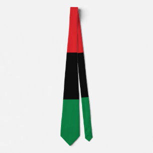 Cravate Drapeau panafricain UNIA