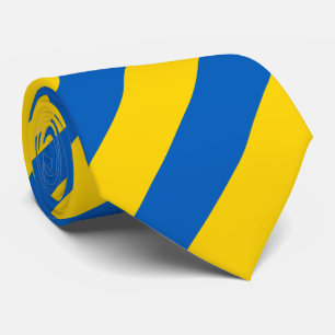 Cravate Drapeau patriotique ukrainien