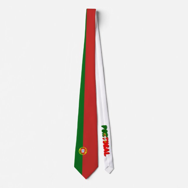 Cravate Drapeau portugais (Devant)