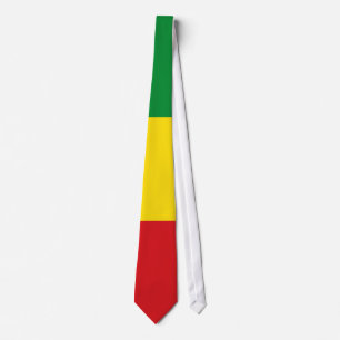 Cravate Drapeau rastafarien Rasta Ethiopie
