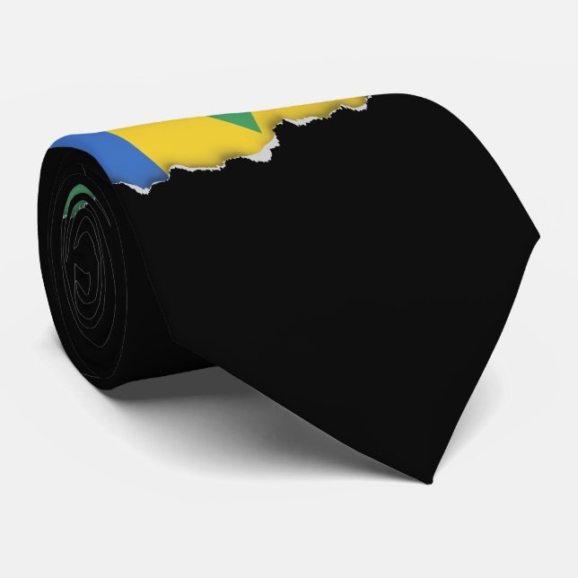 Cravate Drapeau Saint-Vincent (Roulé)