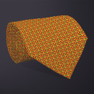 Cravate Drapeau sri-lankais Patchwork