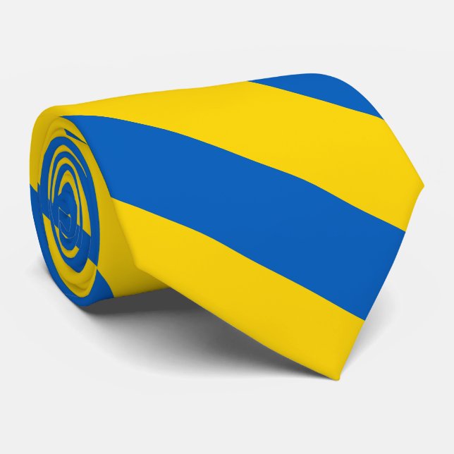 Cravate Drapeau ukrainien (Roulé)