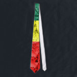 Cravate Drapeau vintage de rasta<br><div class="desc">Bonjour,  cette conception représente les couleurs de Rasta,  elle était vieilli et stylisé pour votre plus grand bonheur.</div>