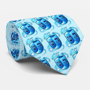 Cravate Dreidel de rotation à Hanoukka