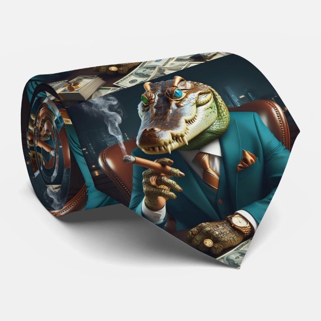 Cravate Drôle Avocat Avocat Directeur Général (Roulé)