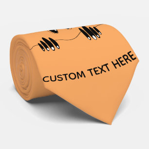 Cravate Drôle Yeux Curiosity - Sourire - Ajouter votre tex