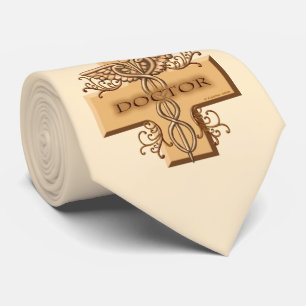 Cravate du docteur Cross Caduceus