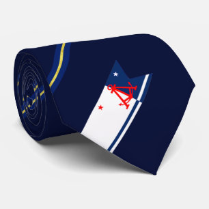 Cravate du drapeau de la ville d'Alameda (Californ